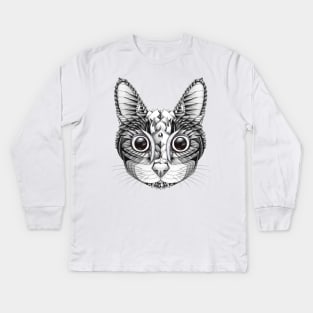 Deep Eyes Kids Long Sleeve T-Shirt